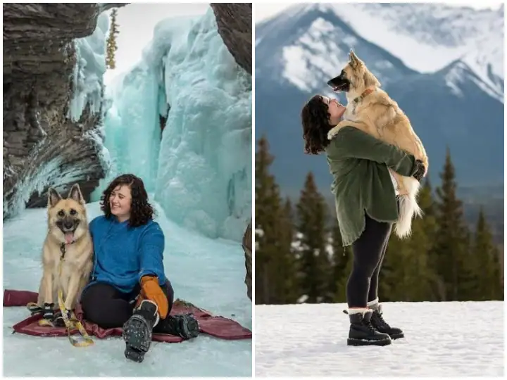 Dog Skiing Video: Dog skiing with lady viral video Dog Skiing Video: ਦੋ ਸਾਲ ਤੋਂ ਮਾਲਕਣ ਨਾਲ ਸਕੀਇੰਗ ਕਰ ਰਿਹਾ ਕੁੱਤਾ, ਜੋੜੀ ਦੇਖ ਯੂਜ਼ਰਸ ਹੈਰਾਨ