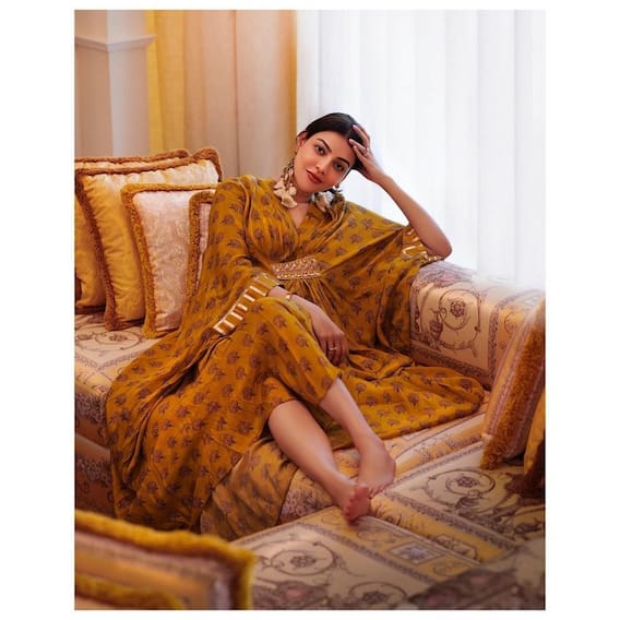Kajal Aggarwal: కాజల్ ఫొటోషూట్, ఓరచూపులతో ఆకట్టుకుంటుంది