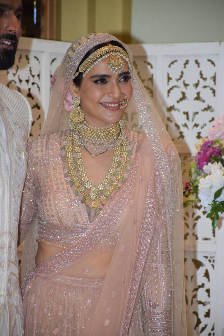 The pre-wedding ceremonies of Karishma and Varun's wedding began on February 3, with the Haldi ceremony, followed by the Mehndi ceremony. (All Image Courtesy: Manav Manglani).