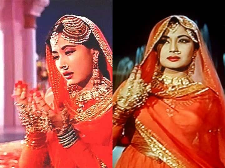 Meena Kumari last film pakeezah interesting story makers used body double for many scenes not actress Dharmendra raj kumar Throwback: Meena Kumari के नाम पर मेकर्स ने दिखाया बॉडी डबल ! पाकीजा फिल्म के इस सीन में नहीं थीं एक्ट्रेस