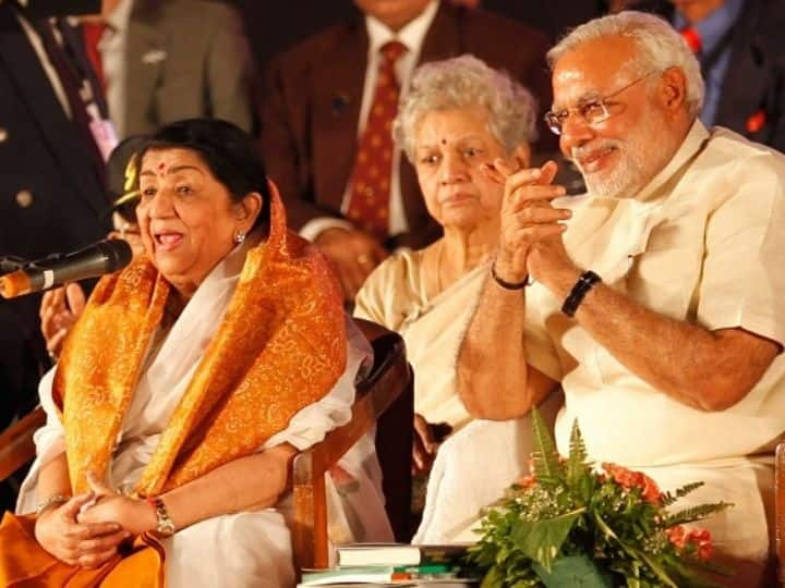 Lata Mangeshkar Passes away PM Narendra Modi reactions Indian playback singer Lata Mangeshkar demise Lata Mangeshkar Passes Away: Received Immense Affection From Lata Didi, PM Modi Mourns Death Of Legendary Singer