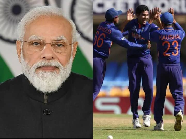 U-19 WC: पांचवी बार अंडर19 क्रिकेट विश्वकप अपने नाम करने पर पीएम मोदी ने दी टीम इंडिया को बधाई, कहा- गर्व है