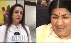 'लाता मंगेशकर जैसा दूसरा कोई नहीं हो सकता' : Hema Malini pays tribute to India's 'Nightingale'