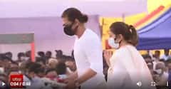 Lata Mangeshkar Funeral: Shah Rukh Khan pays his last respects to Lata Didi