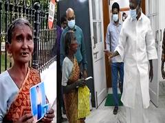 காணாமல் போன மகனை தேடி 21 முறை புதுச்சேரி வந்த மூதாட்டி முதல்வர் ரங்கசாமியை சந்தித்து மனு