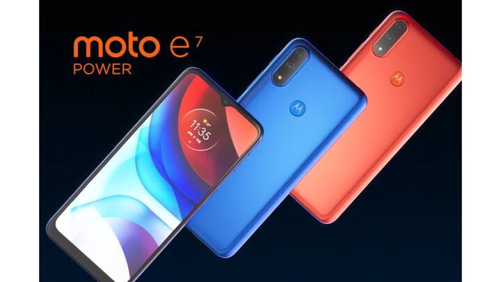 Motorola E7 Power: इस स्मार्टफोन में 4 जीबी की रैम के साथ 64 जीबी की इंटरनल मैमोरी दी गई है. इस फोन में 6.51 इंच की डिस्प्ले दी गई है. फोन में डुअल रियर कैमरा सेटअप दिया गया है. वहीं 5 मेगापिक्सल का फ्रंट कैमरा दिया गया है. अमेजन पर इसकी कीमत 9529 रुपये है.