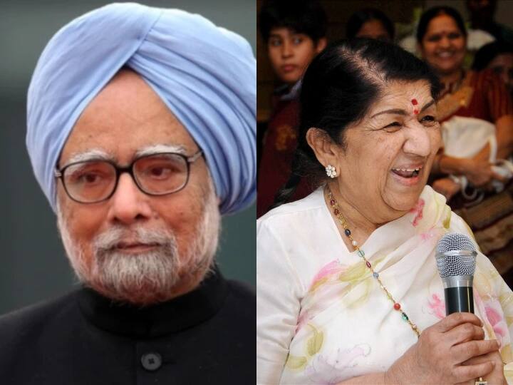 Manmohan Singh, Former PM deepest sorrow on the demise of Lata Mangeshkar  said  She was the Nightingale of India her songs made immense contribution Lata Mangeshkar Death: पूर्व पीएम मनमोहन सिंह ने 'स्वर कोकिला' के निधन पर जताया शोक, कहा- भारत ने एक महान बेटी को खो दिया