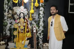 Saraswati Puja 2022: হলুদ শাড়ি-পাঞ্জাবিতে সাজল টলিউড, কেমন কাটল সরস্বতী পুজো?