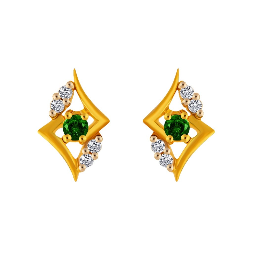 Tanishq Gold Drop Earrings at Best Price in Bhubaneswar | World Of Titan