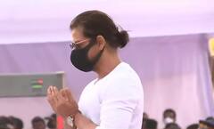 Lata Mangeshkar Funeral Photos : शाहरुख ने मांगी दुआ.. तो आमिर ख़ान ने जोड़े हाथ...कुछ इस तरह सितारों ने लता ताई को दी अंतिम विदाई