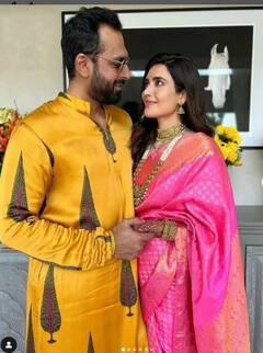 पति के साथ Karishma Tanna ने किया ससुराल में गृह प्रवेश, दुलार करती दिखीं सासू मां