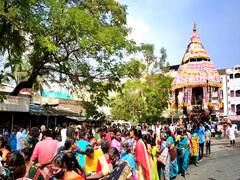 செவ்வாய் ஸ்தல திருத்தேரோட்டம் - ஏராளமான பக்தர்கள் பங்கேற்பு