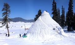 Igloo Restaurant Photos : जगातील सर्वात मोठं 'इग्लू रेस्टॉरंट', फोटो पाहिलेत का?