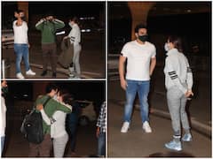 PICS: Malaika Arora, Ex Husband Arbaaz Khan Come Together To Drop Son Arhaan At Airport, Fans Hail Their 'Co-Parenting'