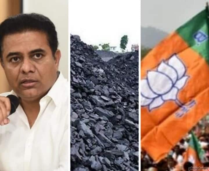 KTR wrote a scathing letter to the Union Minister alleging that Singareni was being privatized. BJP leaders were incensed that false propaganda was being spread. Singareni Political :   ఇక సింగరేణి సమరం !  కేంద్రమంత్రికి కేటీఆర్ ఘాటు లేఖ  - మండి పడిన బీజేపీ !