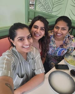 Samantha: సమంత ఫొటో పోస్ట్ చేసినందుకు వరలక్ష్మీకి లంచ్ ఫ్రీ!