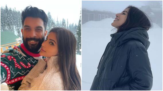 ਮੌਨੀ ਰਾਏ ਪਤੀ ਸੂਰਜ ਨਾਲ ਕਸ਼ਮੀਰ 'ਚ