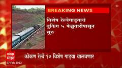 Konkan Railway : आंगणेवाडी जत्रा,होळीसाठी कोकण रेल्वे मध्य रेल्वेच्या सहकार्याने विशेष रेल्वे गाड्या