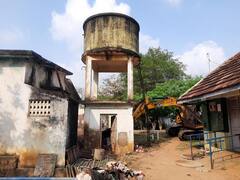 தஞ்சாவூர்: பாதுகாப்பற்ற மேல்நிலை நீர்தேக்க தொட்டி அகற்றம் - மக்கள் மகிழ்ச்சி