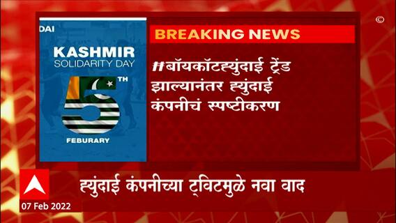 Pakistan Hyundai : पाकिस्तान ह्युंदाईच्या काश्मीरबाबतच्या वादग्रस्त ट्विटची सोशल मीडियात चर्चा