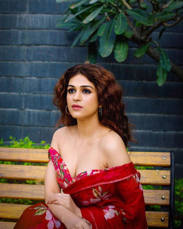 శ్రద్ధా దాస్ చీరకడితే ఆ అందమే వేరబ్బా! - Image Credit: Shraddha Das/Instagram