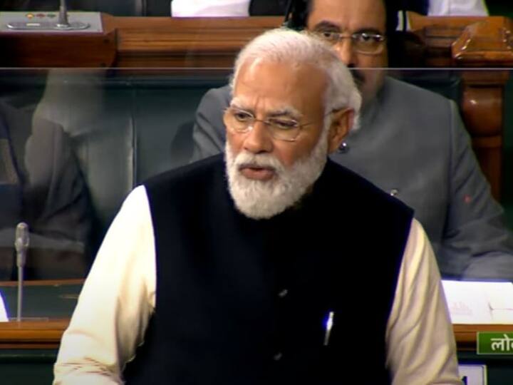 PM Modi poetic jibes at Congress in Lok Sabha Watch: PM Modi का Congress पर निशाना, लोकसभा में शायराना अंदाज में ली चुटकी