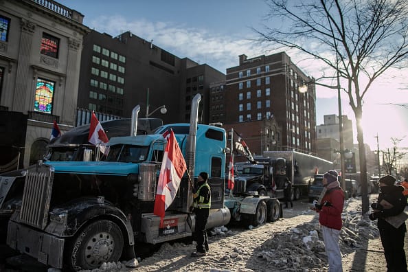 Emergency Declared In Ottawa Over Truckers' Protest Against Covid Rules Emergency Declared In Ottawa Over Truckers' Protest Against Covid Rules