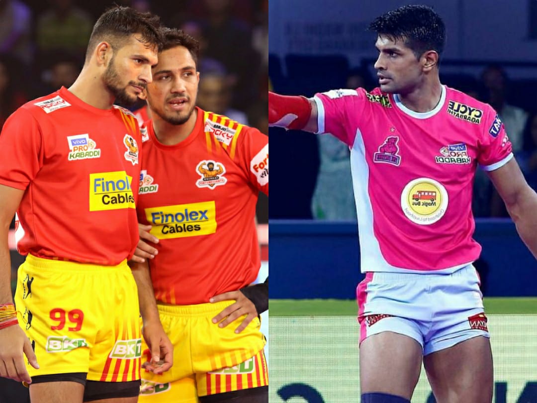 PKL 9: Jaipur Pink Panthers and Gujarat Giants Share Honours - News18