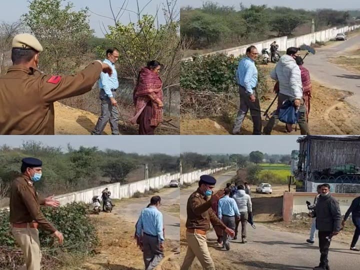 Ram Rahim Gurmeet got 21 days furlough, followers reached near Rohtak jail for darshan ann राम रहीम गुरमीत को मिली 21 दिन की फरलो, दर्शन के लिए पहुंचे अनुयायियों को हटाने में पुलिस के छूटे पसीने