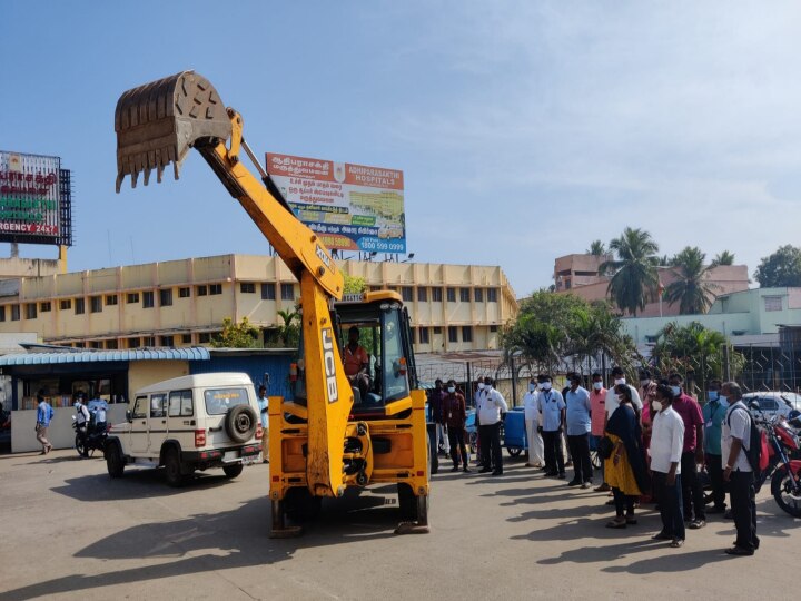 மேல்மருத்தூர் சித்தர் பீடம் ஆக்கிரமிப்பு செய்த இடத்தை அகற்ற சென்ற அதிகாரிகள் - வந்த வேகத்தில் திரும்பி சென்றனர்