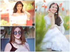 Saumya Tandon Photos: व्हाइट ड्रेस में अदाएं बिखेरतीं किसी अप्सरा से कम नहीं लगती हैं 'गोरी मेम' सौम्या टंडन