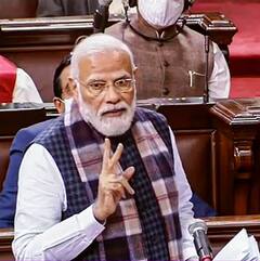 Modi Speech Highlights : '১০০ শতাংশ টিকাকরণ কেন্দ্রের দায়িত্ব' রাজ্যসভায় আর কী বললেন মোদি