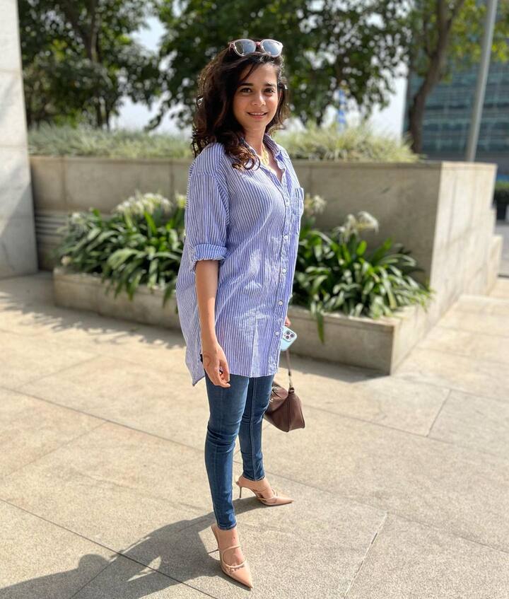 नुकतंच मिथिलाने एका नव्या फोटोशूटचे काही फोटो शेअर केले आहेत. (photo:mipalkarofficial/ig)