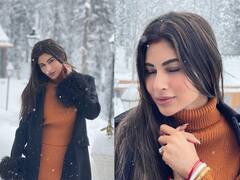 Mouni Roy Honeymoon: बर्फीली वादियों में प्यार की चादर ओढ़े खड़ी मौनी रॉय की ये तस्वीरें देखीं क्या?