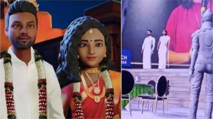பிப்ரவரி 6-ம் தேதி காலை, விருதுநகர் மாவட்டம் சிவலிங்கபுர கிராமத்தில் திருமணமும், அதே நாள் மாலை மெட்டாவெர்ஸில் திருமண வரவேற்பு நிகழ்ச்சியும் நடைபெற்றுள்ளது.