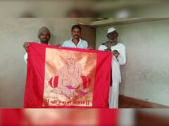 In Pics : पैठणीच्या शेलावर साकारली श्री स्वामी समर्थांची प्रतिमा