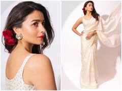 Alia Bhatt Photo: बालों में गुलाब सजाए आलिया भट्ट लग रही हैं खूबसूरत बला, मासूम नजाकत है या कोई बेखौफ सजा