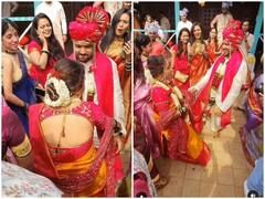 Watch: जयमाला के वक्त दूल्हा-दुल्हन पर चढ़ा Pushpa फीवर, करने लगे ऐसी हरकतें