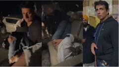 ਇੱਕ ਵਾਰ ਫਿਰ ਮਸੀਹਾ ਬਣ ਸੋਨੂੰ ਸੂਦ ਨੇ ਬਚਾਈ ਨੌਜਵਾਨ ਦੀ ਜਾਨ, ਹਾਦਸੇ ਦੌਰਾਨ ਕਾਰ 'ਚ ਫਸੇ ਵਿਅਕਤੀ ਨੂੰ ਖੁਦ ਕੱਢਿਆ ਬਾਹਰ