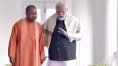तस्वीर के साथ चुनाव पर कविता, CM Yogi ने की PM Modi के साथ तस्वीर शेयर