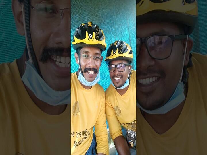 Kerala 2 friends from Wayanad pedalled 360 km cycle trip across country seeking re 1 to build five houses for poor Kerala: ஏழைகளுக்கு வீடுகள் கட்ட நாடு தழுவிய மிதிவண்டி பயணம் : கேரள இளைஞர்கள் அசத்தல்
