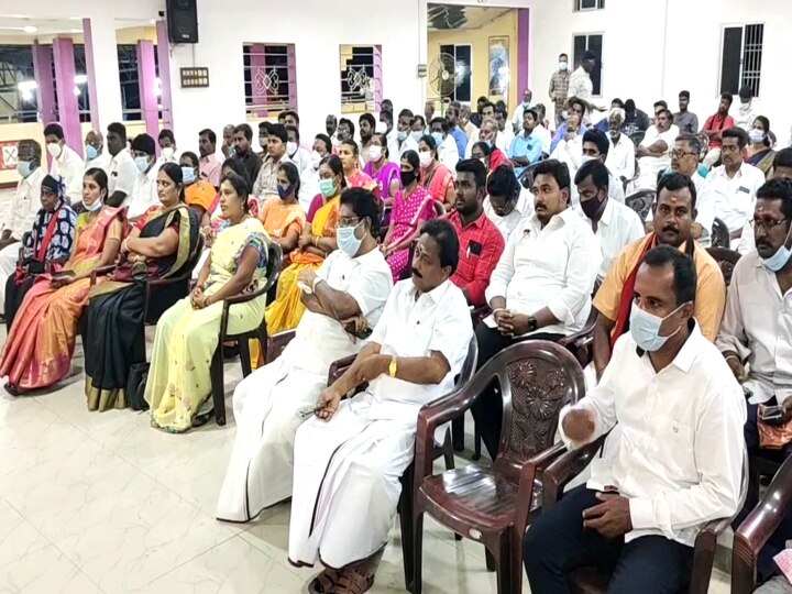 Local Body Election | விருந்தினரை வரவேற்பது போல் மக்கள் திமுக வேட்பாளர்களை வரவேற்கின்றனர் - அமைச்சர் மெய்யநாதன்