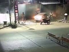 MP News: छिंदवाड़ा में तेज रफ्तार कार ने चेकिंग में लगे दो पुलिसवालों को उड़ाया, CCVT में कैद हुई घटना