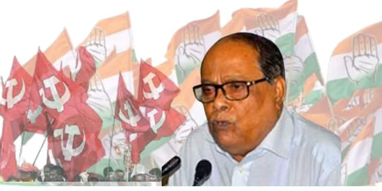 Siliguri  Municipal Election 2022 CPM leader Ashok Bhattacharya joins Congress rally Siliguri  Municipal Election 2022: কংগ্রেসের মিছিলে পা মেলালেন সিপিএম নেতা অশোক ভট্টাচার্য, ভোটের পরে জোট ?