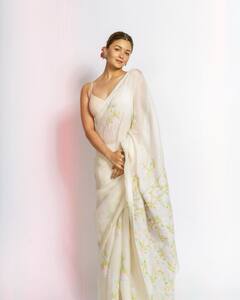 Alia Bhatt Looks Like A Dream In White Saree For Gangubai Kathiawadi Promotions- See Pics