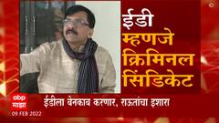 Sanjay Raut : सरकार पाडण्यासाठी धमकावलं, तुमची पाप जास्त आहेत, राऊतांचं टीकास्त्र : ABP Majha