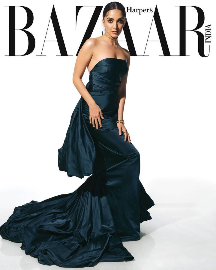 Kiara Advani stuns as cover star of Harper's Bazaar magazine.