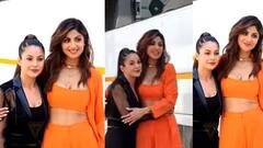 Shilpa Shetty ਦਾ ਹੱਥ ਫੜੀ ਨਜ਼ਰ ਆਈ Shehnaaz Gill, ਦੋਵਾਂ ਨੇ ਗਲੈਮਰਸ ਅਵਤਾਰ 'ਚ ਫੈਨਜ਼ 'ਤੇ ਇੰਪ੍ਰੈਸ