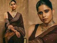 Sai Tamhankar Saree Look: मराठी एक्ट्रेस साई तम्हंकर ने ब्राउन साड़ी में दिखाया ग्लैमरस अवतार, अदाएं देख दीवाने हुए फैन्स