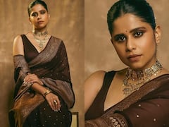 Sai Tamhankar Saree Look: मराठी एक्ट्रेस साई तम्हंकर ने ब्राउन साड़ी में दिखाया ग्लैमरस अवतार, अदाएं देख दीवाने हुए फैन्स